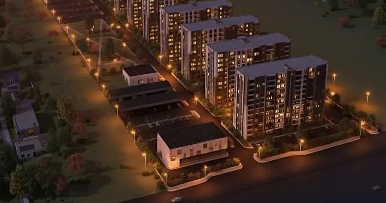 Vedere de ansamblu a complexului West Avenue Residence